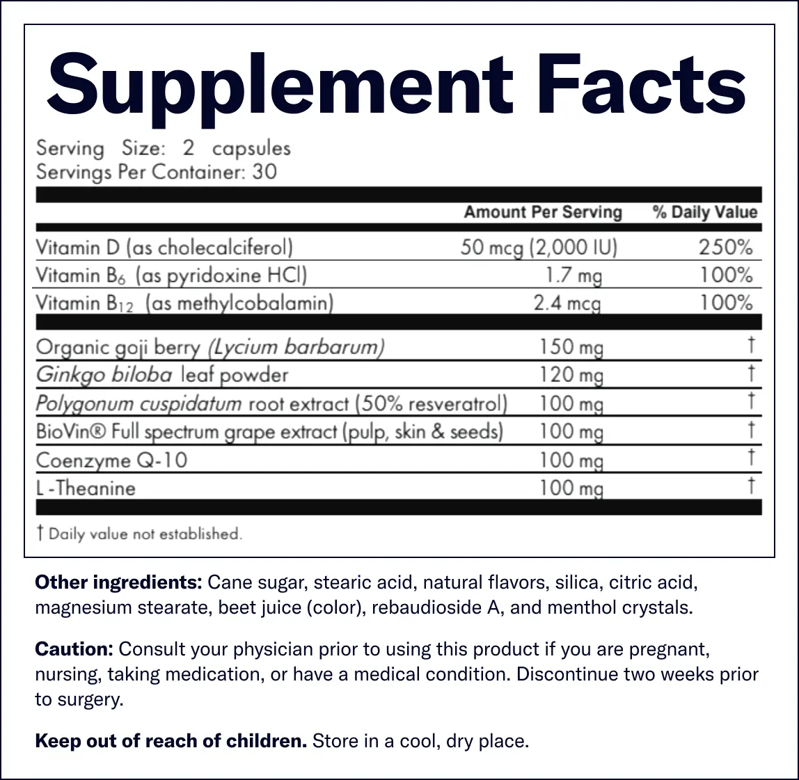Supplement Facts